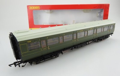 Spur O Hornby R4298B SR Maunsell Korridor 1. Klasse olivgrüner Reisebus Neu in OVP