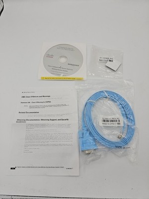 CISCO Catalyst 2960 Erste Schritte Anleitung 85-5777-01 80-9004-01 + SERIELLES KABEL