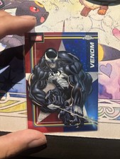 TOPPS CHROME MARVEL 2026 VENOM #187 CAPTAIN AMERICA'S STAR REFRACTOR 38/41 ALPHA