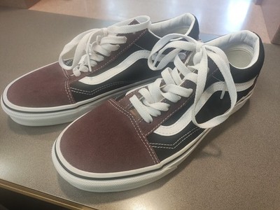 Vans Old Skool Color Block Black/Brown Women s 8.5/ Men s 7