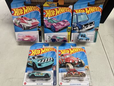  Hot Wheels Super Treasure Hunt Lot: Volkswagen Warp Speeder Baja Bug And More