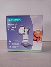 Lansinoh Manual Breast Pump for Breastfeeding And Accessories New 