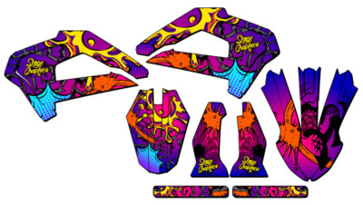 2022-2025 CX 65 ZANY Pink Senge Graphics Kit Compatible with Cobra