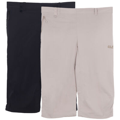 Jack Wolfskin Activate Light 3/4 Hose Caprihose Outdoorhose Funktionshose Damen