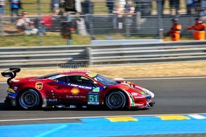 Details About Ferrari 488 Gte No51 24 Hours Of Le Mans 2017 Photograph Picture Poster Print