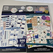 Happy Planner Value Pack Stickers - 659-Pc Celebrate Sticker Pad 9113 2 Packs