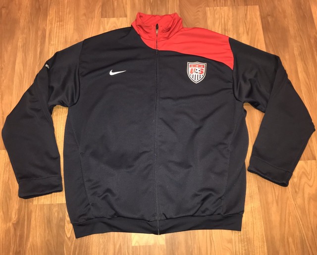 Nike USMNT United States Soccer National Team USA Mens XL vtg Track Jacket Coat eBay