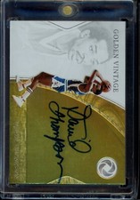 2018-19 OPULENCE DAVID THOMPSON GOLDEN VINTAGE ON CARD AUTO 72/79 NUGGETS