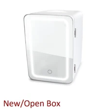 Hot or Cold Mini Fridge for Office – 6 Liter Portable Mini Fridge for Makeup, Sk