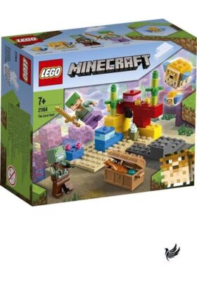 Lego 21164 Minecraft El Arrecife de Coral Set de Construcción con