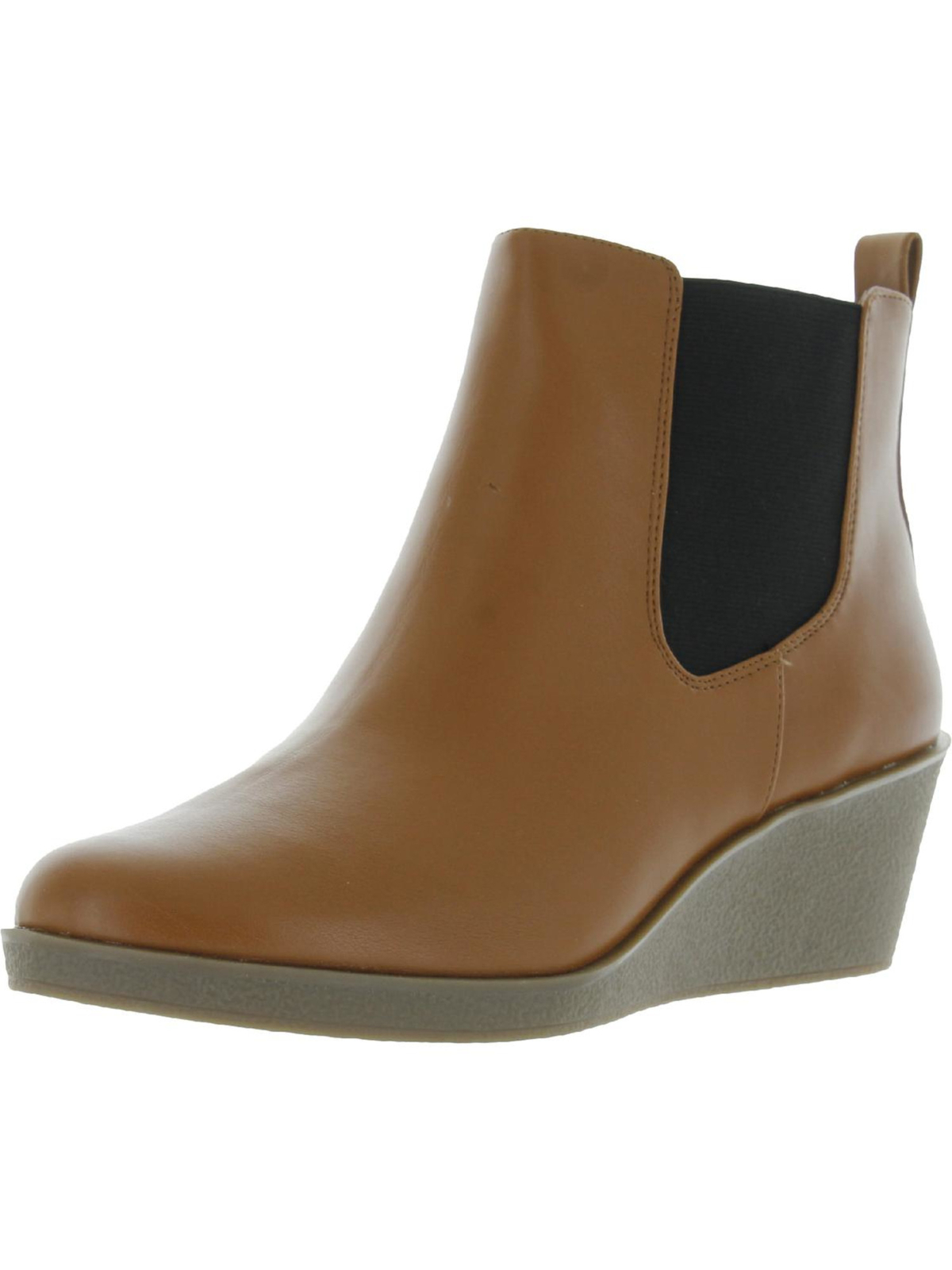 Женские бежевые ботильоны на танкетке AEROSOLES с круглым носком Brandi 8 M