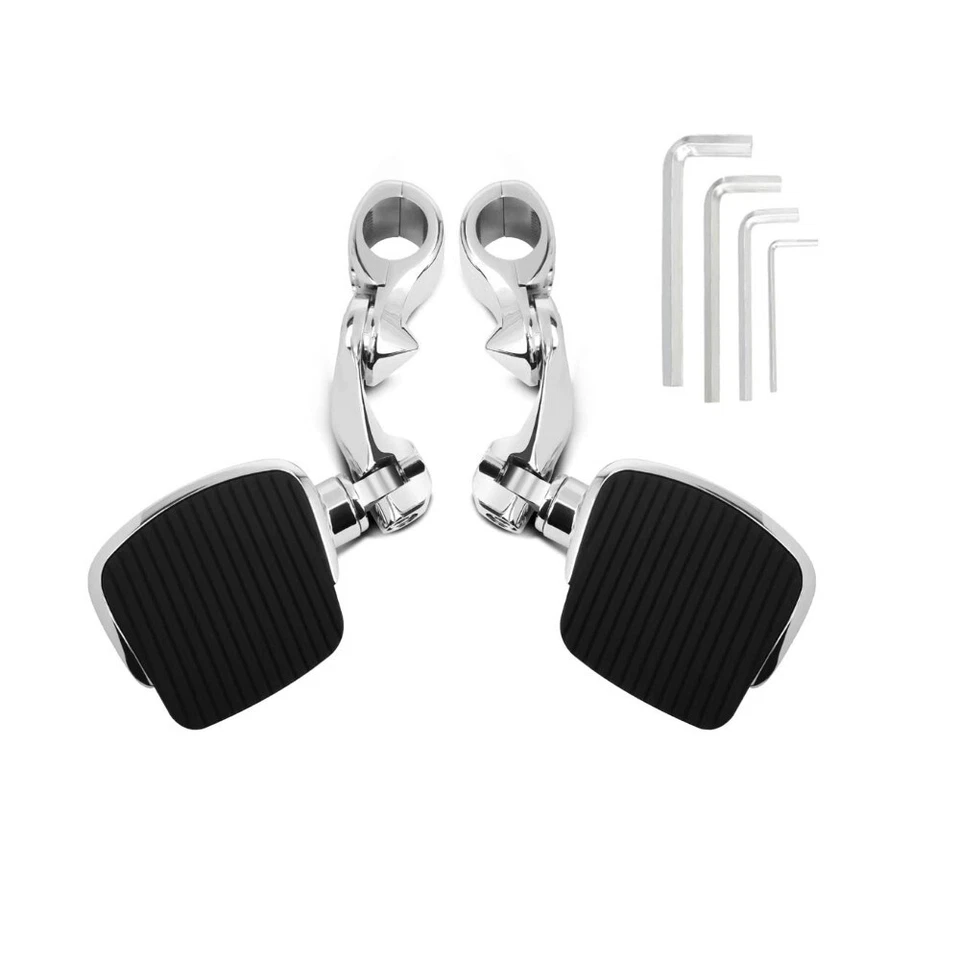 Clavijas de pie de barra de carretera de 1,25" 32 mm para Indian Chief/Chieftain Dark Horse 2016-20 Foto 3 de 4