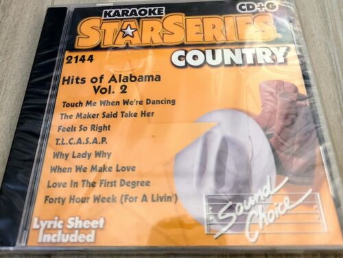 Sound choice Karaoke SC2144 Alabama Vol 2 Country CDG