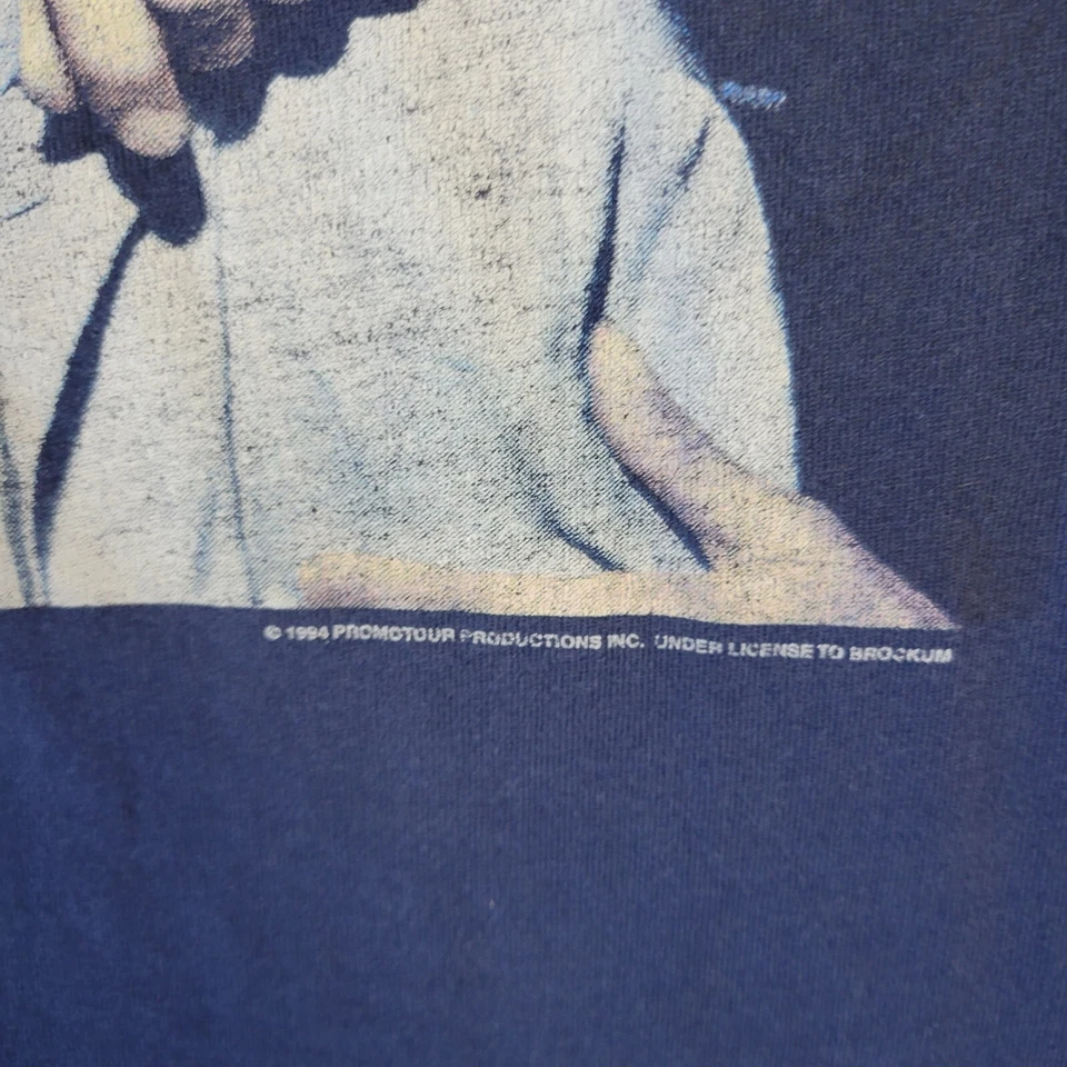 Camisa masculina vintage Rolling Stones XL Voodoo Lounge US Tour anos 90 Budweiser Brockum - Imagem 3 de 4