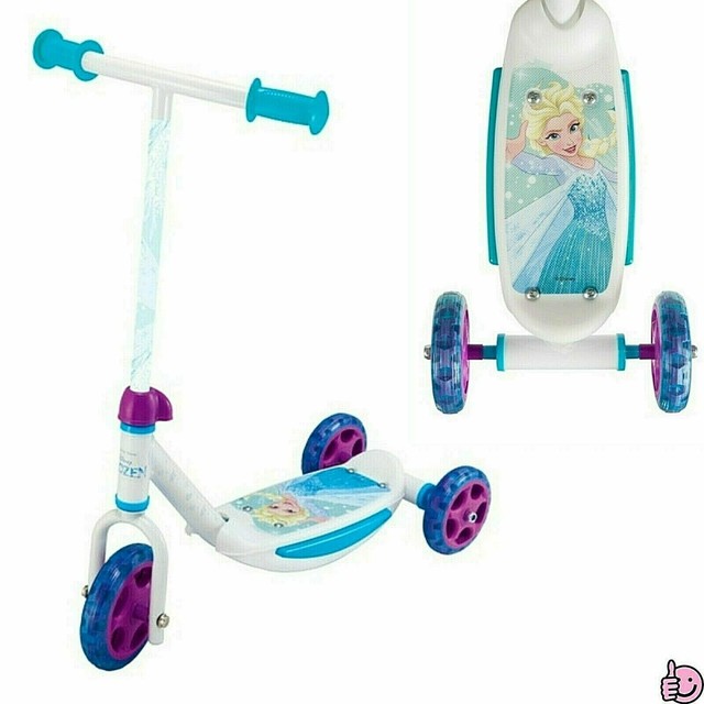 girls scooter with basket