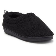 Abound Dorm Indoor Slippers in Black Fleece