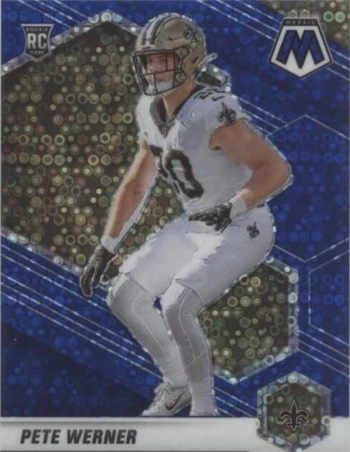 No Huddle Blue Mosaic Prizm
