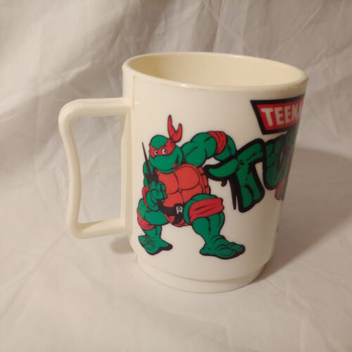 Taza de plástico Peter Pan Teenage Mutant Ninja Turtles 1989 - Imagen 3 de 5