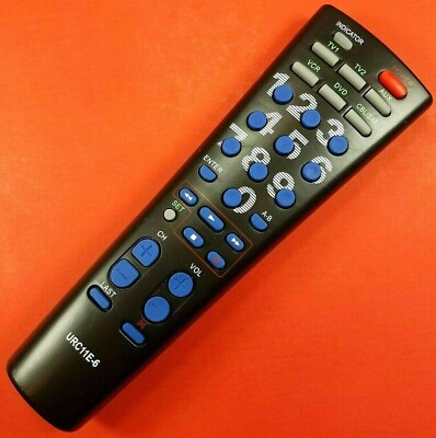 URC11E-6 Universal Multi-Function Learning Programmable 6-Device Remote Control