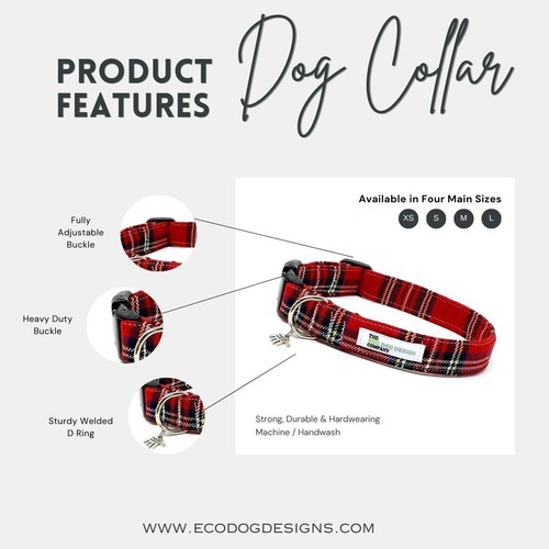 Cartoon Print Adjustable Dog Collar - Picture 4 of 4