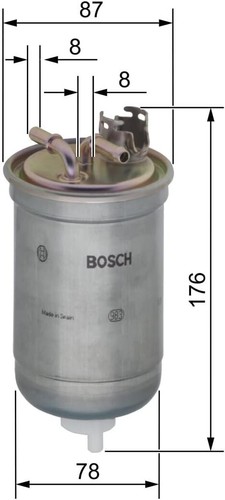 VW Transporter T4 1.9TD Genuine Oil Air Fuel Filter Bosch Service Kit 1996-2003 - Picture 4 of 19