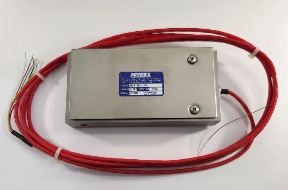 Merrick - N391188-130 - 1123093 - Load Cell - Output 2.000mV/V at 250lb - Image 3 of 4