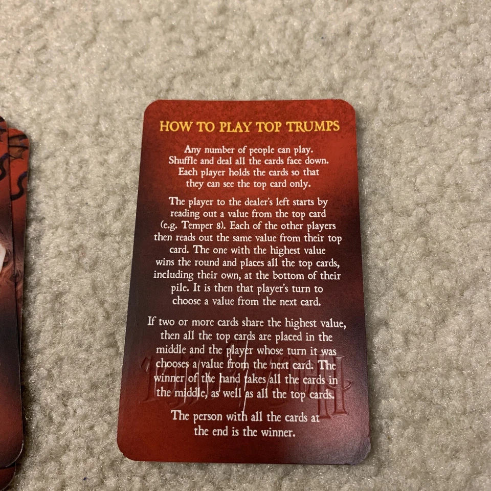 Top Trumps Specials Harry Potter and the Goblet of Fire Playing Card Game - Image 4 of 4