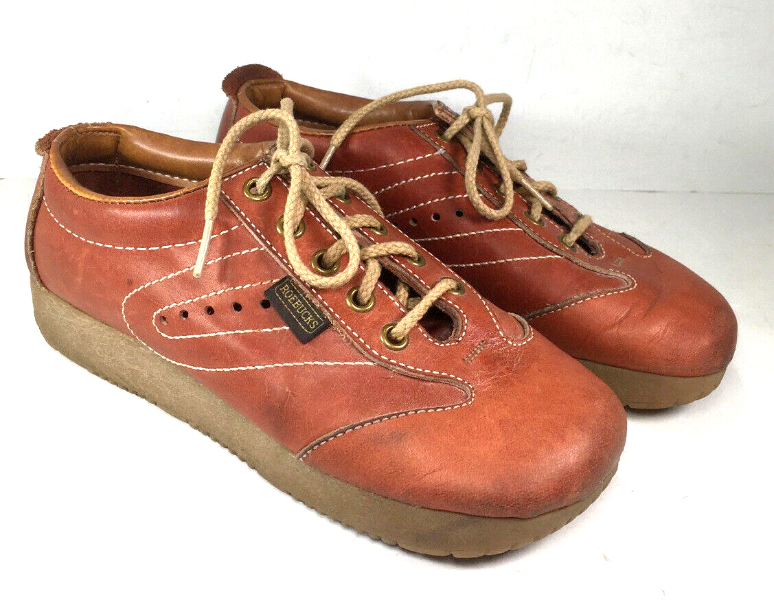 Sears Roebucks Vintage Womens Brown Leather Shoes Size?? Women
