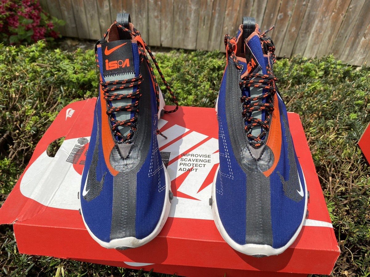 Nike React Runner Mid WR ISPA Mens Shoes AT3143-400 NEW Size 4/WMNS 5.5 Amazon.com | Nike React Runner Mid Wr Ispa - At3143-400  main image 3