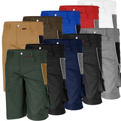 Qualitex kurze Arbeitshose PRO Shorts Herren Sommer Beruf Maler Gärtner