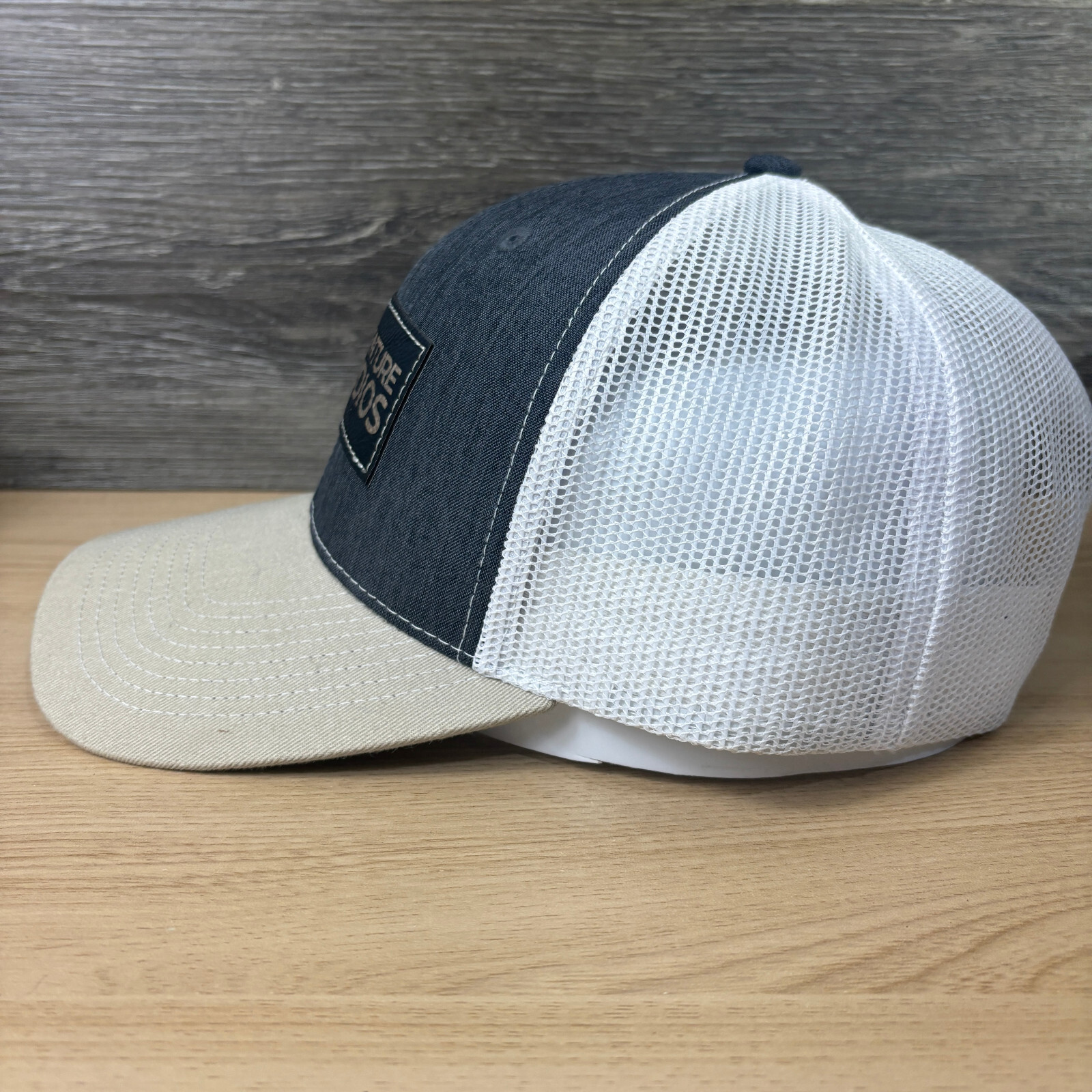 Adventure Studios Hat Cap Snapback Gray Trucker A… - image 4