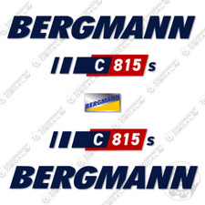 Fits Bergmann C815S Decal Kit Site Dumper Truck - 7 YEAR OUTDOOR 3M VINYL!