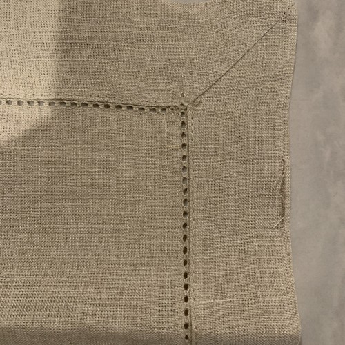 Set of 2 Classic Linen Napkins + Placemats Set, Hummus Color, By Southern Living - Picture 10 of 11