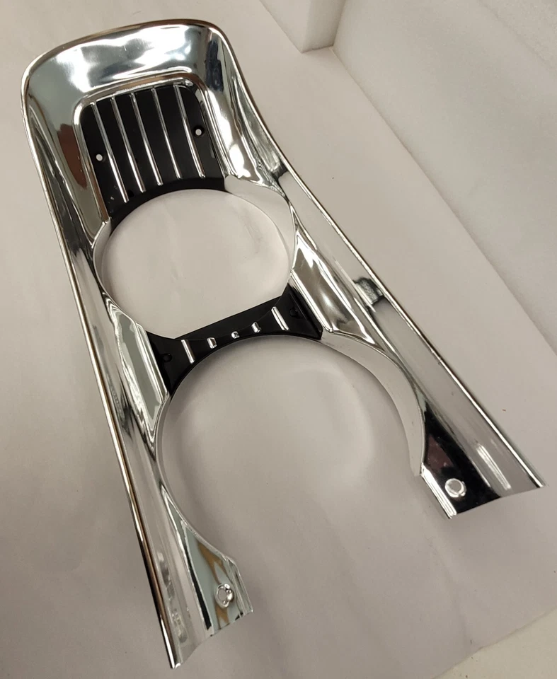 1970 Plymouth Fury I II III правая фара хромированный ободок крышка отделка 3443226 новый из старых запасов. - Изображение 3 из 4