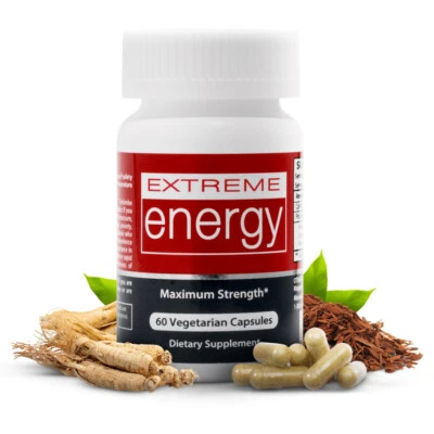 Herbal Nitro Extreme Energy - Maximum Strength Energy Pills for Women & Men - Image 1 of 4