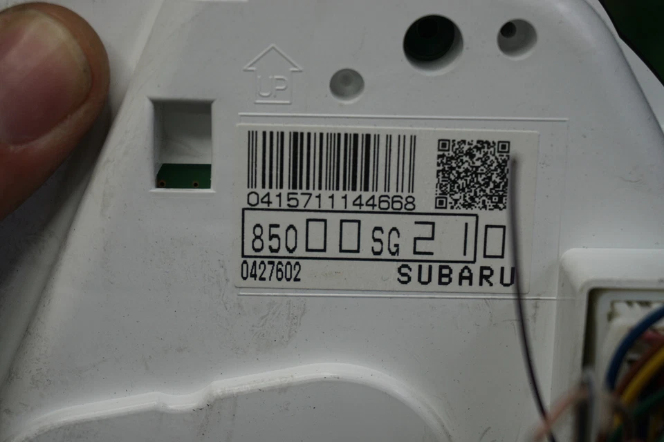 Grupo medidor velocímetro Subaru Forester 2015 OEM 85000SG210 Foto 4 de 4