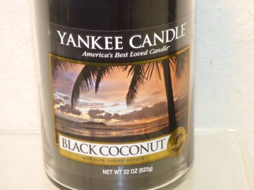 YANKEE Candle Black Coconut 22 Oz Jar Double Wick New Unused Made in USA - 第 3/5 張圖片