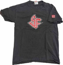 Spitfire  Graphic T-shirt Adult Medium Black EUC Skate Graffiti Art SF 90s Y2K