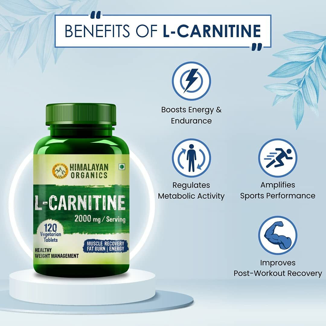 Himalayan Organic L-Carnitine 2000 Mg | Healthy Weight Management