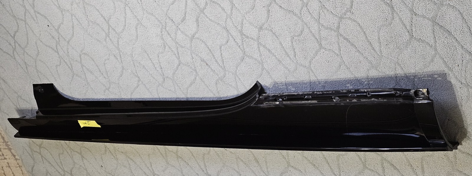 2011-2014 BENTLEY CONTINENTAL   LH DRIVER'S SIDE SKIRT ROCKER MOLDING BLACK