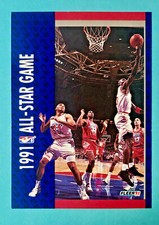1991 Fleer Michael Jordan NBA All-Star Game #238 / Barkley/D. Robinson/C. Mullin
