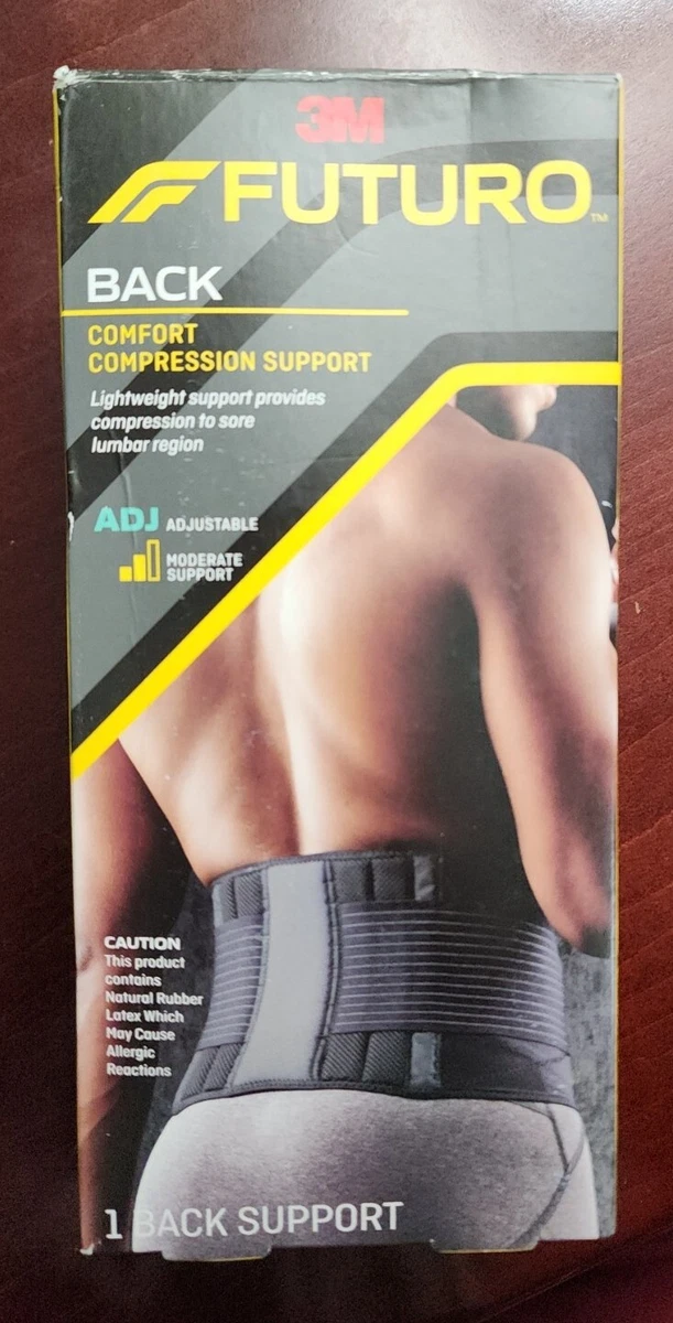 Futuro comfort compression back support shop adjustable