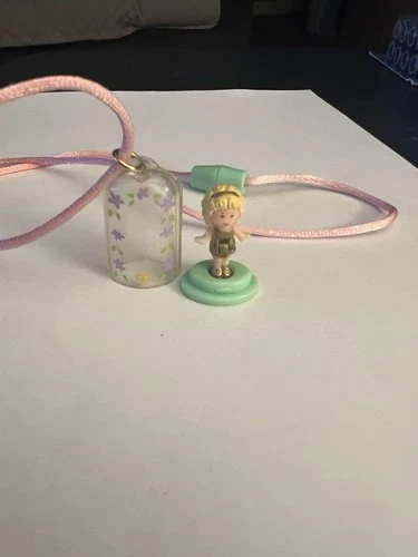 1990 Polly Pocket Polly In Her Necklace & Midge Necklace With No Bottom