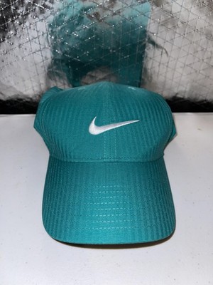 Nike Legacy91 Dri-Fit Golf Hat Adjustable Teal Cap White Swoosh - Main Image