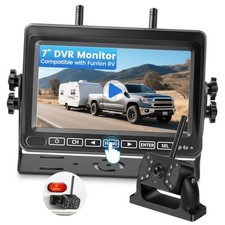 RV Backup Camera Wireless Plug  Play for Furrion Pre-Wired RVs - 7  Touchkey