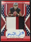MICHAEL PENIX JR. 2024 NATIONAL TREASURES #157 ROOKIE PATCH AUTO STARS BLUE 3/10Opens in a new window or tab