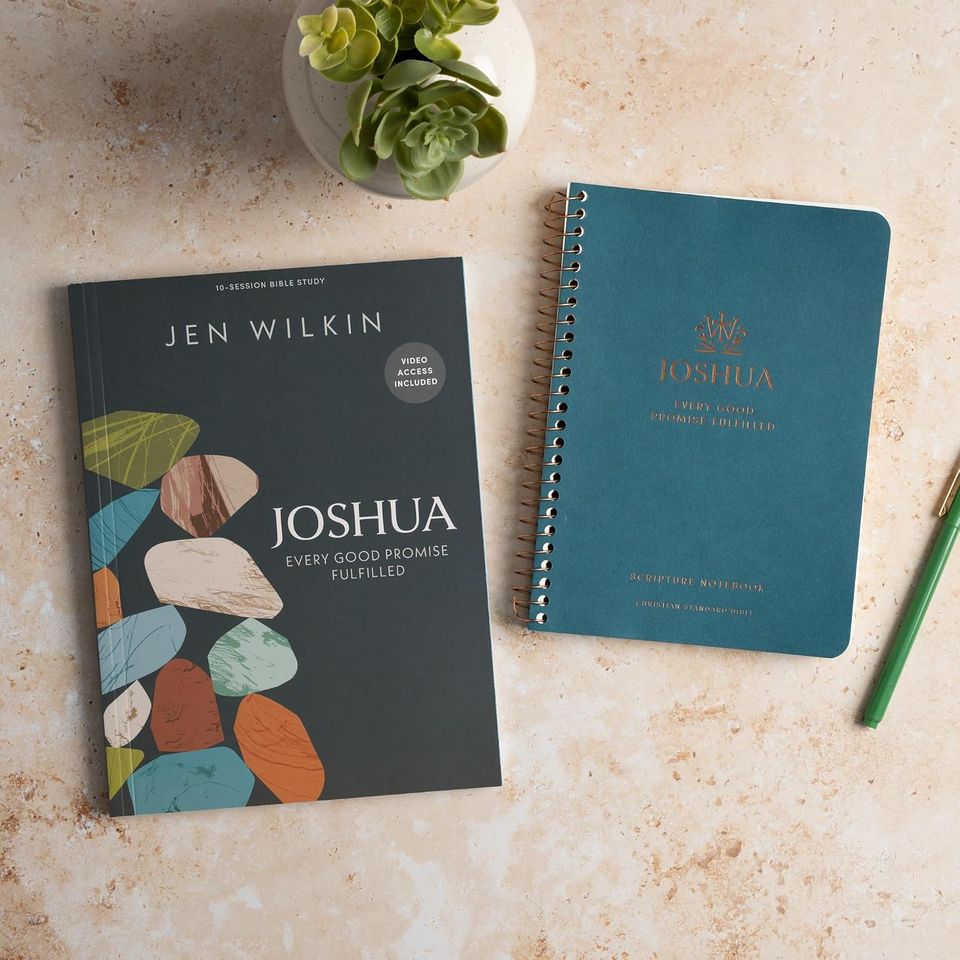 CSB Scripture Notebook, Joshua: Jen Wilkin Edition, Spiral-Bound, Black ...