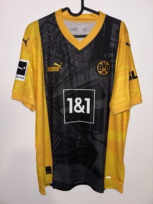 BVB Sondertrikot 50 Jahre Westfalenstadion Player Issued / No Matchworn Gittens  - Bild 1 von 4