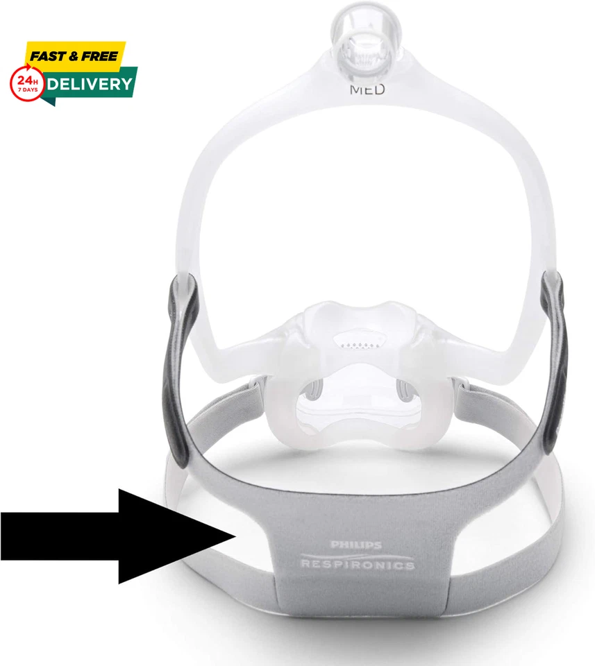 Nuevo arnés Respironics Dream Wear para máscara facial completa CPAP, solo arnés CPAP Foto 4 de 4
