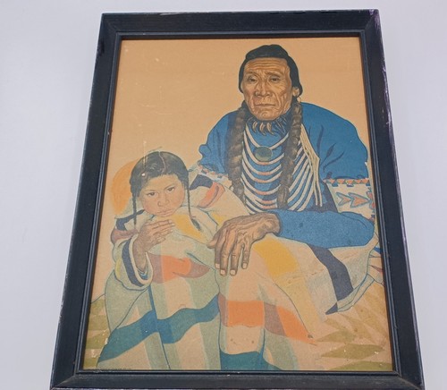 Three Framed Winold Reiss Prints Of Native Americans. D2169 - Picture 10 of 21